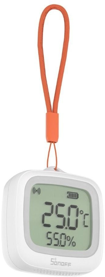 senzor temperatura si umiditate sonoff snzb-02wd, zigbee 3.0, ip65, cu display lcd - imagine 6